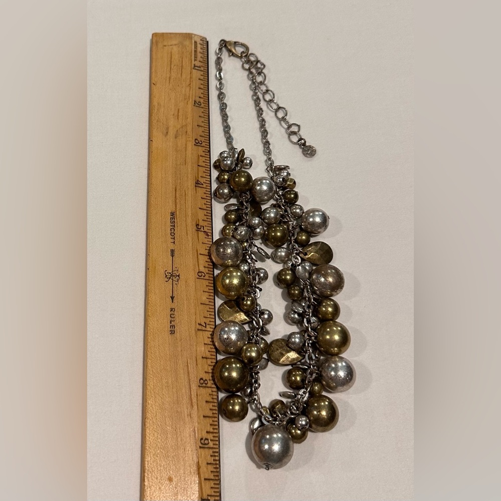 Ruby Rd  Baubles & Bangles Necklace In Gold & Silver